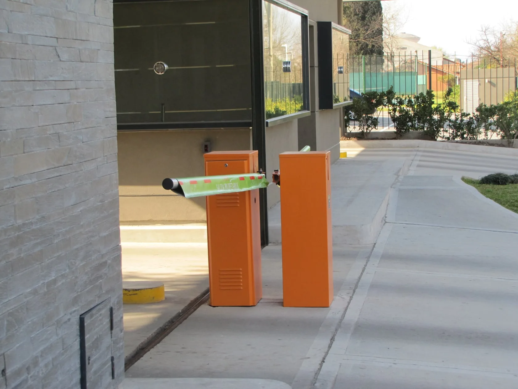 Barreras — Barreras — instalación 8
